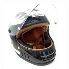 Capacete Zeus 816e Preto - 58/60 - Vintage Retro