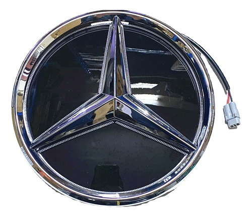 Emblema Iluminad Parrilla Para Mercedes Glc /gle/gls 2015-19 Foto 8