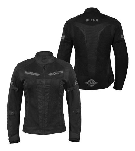 Chaqueta De Moto Alpha Cycle Gear, Con Proteccin Foto 5