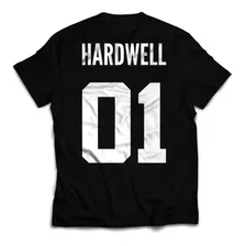 Camiseta Hardwell 01 Estampa Costas Dj Revealed Records Logo