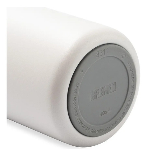 Vaso Termico Acero Bremen 450ml Tapa Boton 360 Frio Calor