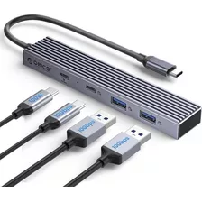 Hub Usb C 3.2, Orico Adaptador Usb C 3.2 Gen 2 De 4 Puertos 