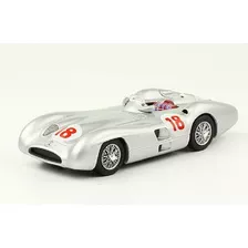 Mercedes-benz W196 Streamliner (1955) F1 - Colección Fangio Color Gris