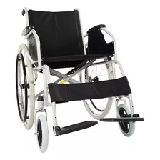 Cadeira De Rodas Adulto Dobravel Em Aço Até 100kg Dellamed