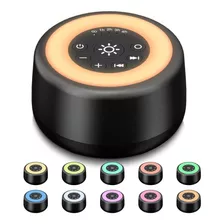 Máquina De Sonido Sleepbox, Para Dormir, 10 Colores Claros