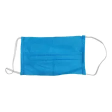 Cubrebocas Triple Capa Desechables Azul Paquete 50pz