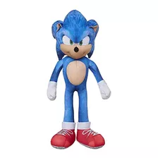 Peluche De Sonic The Hedgehog Color Azul De 13 In.jakks