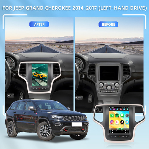 Radio De Coche De 9,7 Pulgadas Para Jeep Grand Cherokee 2014 Foto 8