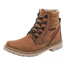  Bota Bycasino Para Hombre R7000 Color Camel T1