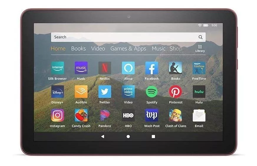 Tablet Amazon Fire Hd 8 2020 Kfonwi 8 32gb Plum E 2gb De Memória Ram