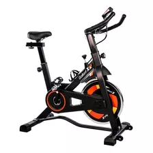 Bicicleta Ergométrica Gallant Elite X Spinning Roda De Inércia 8kg Até 110kg Mecânica Gsb08hbta-pt