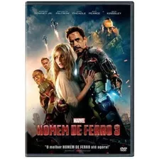 Homem De Ferro 3 - Dvd - Robert Downey Jr. - Gwyneth Paltrow
