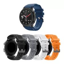 Kit 4x Pulseiras Silicone P/ Amazfit Gtr 47mm