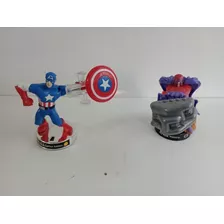 Marvel Attack Tix Capitão América X Magneto