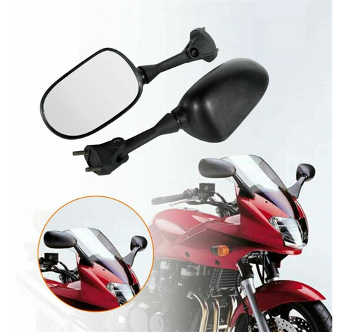 Espejos Retrovisores Para Ninja Zx10r Zx-6r Zx636 2005-2008 Foto 2