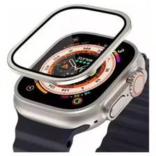 Pelicula 3d Borda Metal Compatível Apple Watch Ultra 49mm