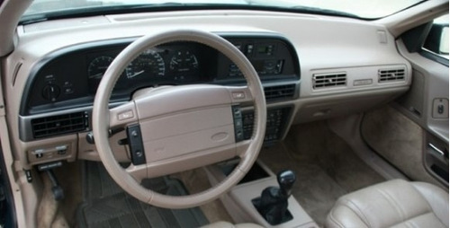 Cubre Tablero Ford Bordado Mercury Sable Mod. 1990-1991 Foto 2