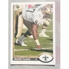 Tarjeta De Renaldo Turnbull, New Orleans Saints