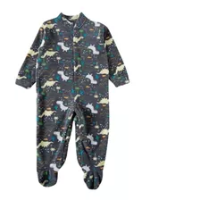 Pijama Infantil Frio Inverno Longo Em Tecido Fleece Tip Top 