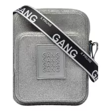 Bandolera Ganga Prune Plata