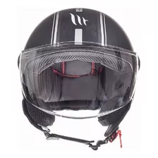 Casco Abierto Con Visor Mt Street Entire Mate