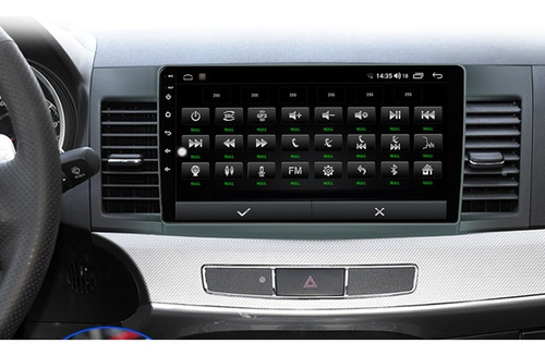 Radio Mitsubishi Lancer 2+32gigas Ips Android Auto Carplay Foto 4