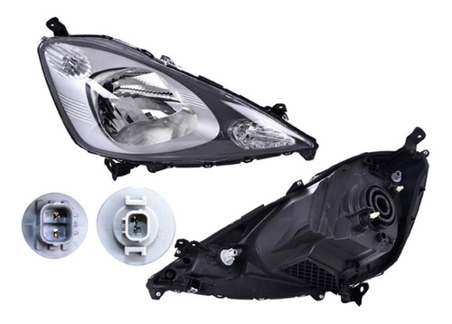 Faro Depo Honda Fit 2009 2010 2011 2012 2013 Foto 4