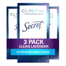 Paquete De 3 Desodorante Gel Secret Lav - g a $255