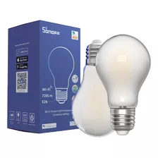 2 Focos Inteligente Wifi Sonoff 7.5w Led Bombillas E26 