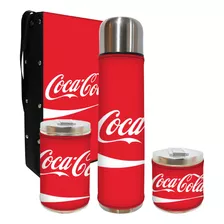 Set Matero 4 Piezas Abty Coca Cola Excelente Calidad