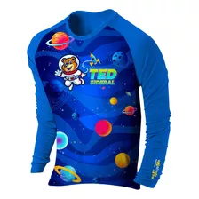 Camisa Uv 50+ Infantil Praia Piscina Proteção Solar Prolife