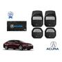 Tapetes 4pz Charola 3d Logo Acura Ilx 2019 2020 2021 2022