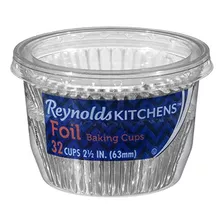 Forros De Cupcake De Aluminio Reynolds - 24 Paquetes De 32 F