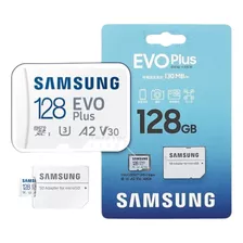 Cartão De Memória Samsung Evo Plus 128gb 130mbs Original Nfe