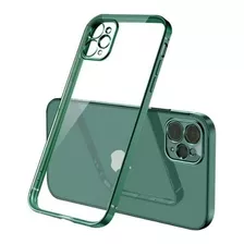 Carcasa Para iPhone 12 Protege Cámaras (colores Varios)