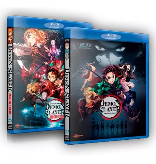Demon Slayer Kimetsu No Yaiba - 1 Temporada + Filme Blu-ray