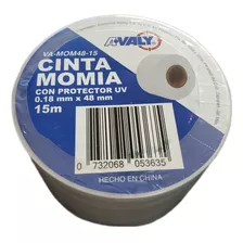 Cinta Momia Pvc 15 Mts X 4.8 Cm Tuberia Aisla Minispli Avaly