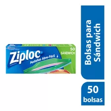 Bolsas Para Sándwich Ziploc 50 Bolsas