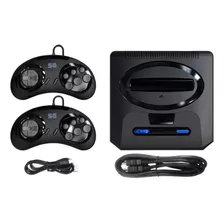 Super Drive System 16 Bit Compatível Com Jogos Mega Drive + Nes - 2 Controles Tv