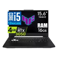 Asus Tuf F15 Core I5 12500h 16gb Ssd 512gb Rtx3050 Español