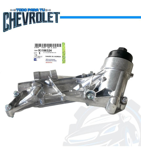 Enfriador De Aceite Completo Chevrolet Cruze/sonic Original  Foto 4