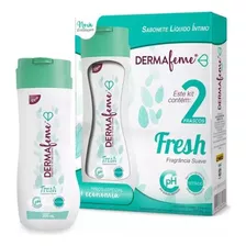 Kit Dermafeme Fresh Sabonete Intimo Fr 2 X 200ml