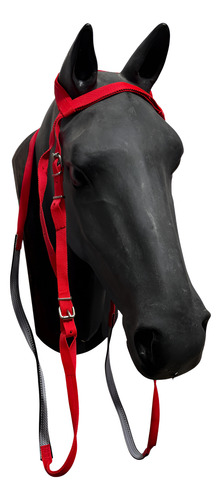 Cabezada Y Rienda De Nylon Con Goma Eva - Imagen 1