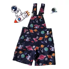 Jardineira Infantil Astronauta