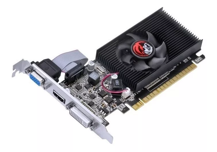 Placa De Vídeo Nvidia Pcyes  Geforce 200 Series G210 Pa210g6401d3lp 1gb