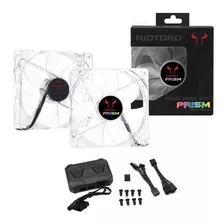 Ltc Ventilador Riotoro Prism Cross X Lightning Rgb 120mm Kit