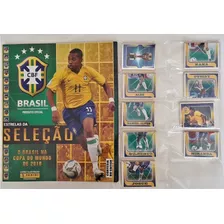 Album Figurinhas Estrelas Seleção Copa 2010 Completo P/colar