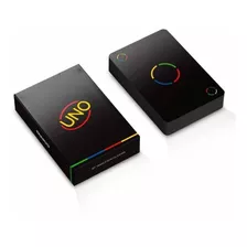 Uno Minimalista Preto Black Jogo De Cartas Original Mattel