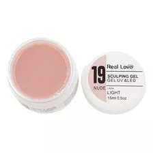 Gel De Unha Real Love Light Sculping 19 Nude 15ml