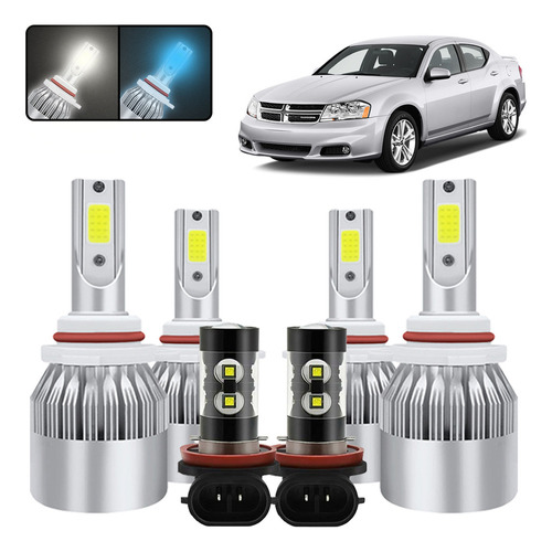 Faros Led Y Bombillas Antiniebla Para Dodge Avenger 2008-200 Dodge Avenger